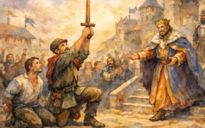 Der König und der Flickschuster, der Gott vertraute