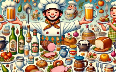 Vom Trinken zum Essen: Eine amüsante Reise durch die kulinarische Geschichte