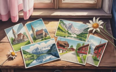 Volkskunst und Ansichtskarten – Kleine Bilder mit grosser Wirkung