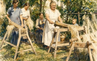 Wie Bauernfamilien im Oberbaselbiet ihre Kleidung selbst herstellten