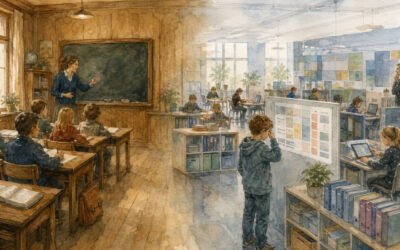 Wann wurde die Schule zum Versuchslabor?