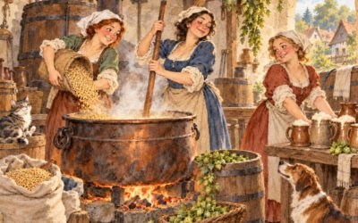 Hopfen, Malz und Frauenhand